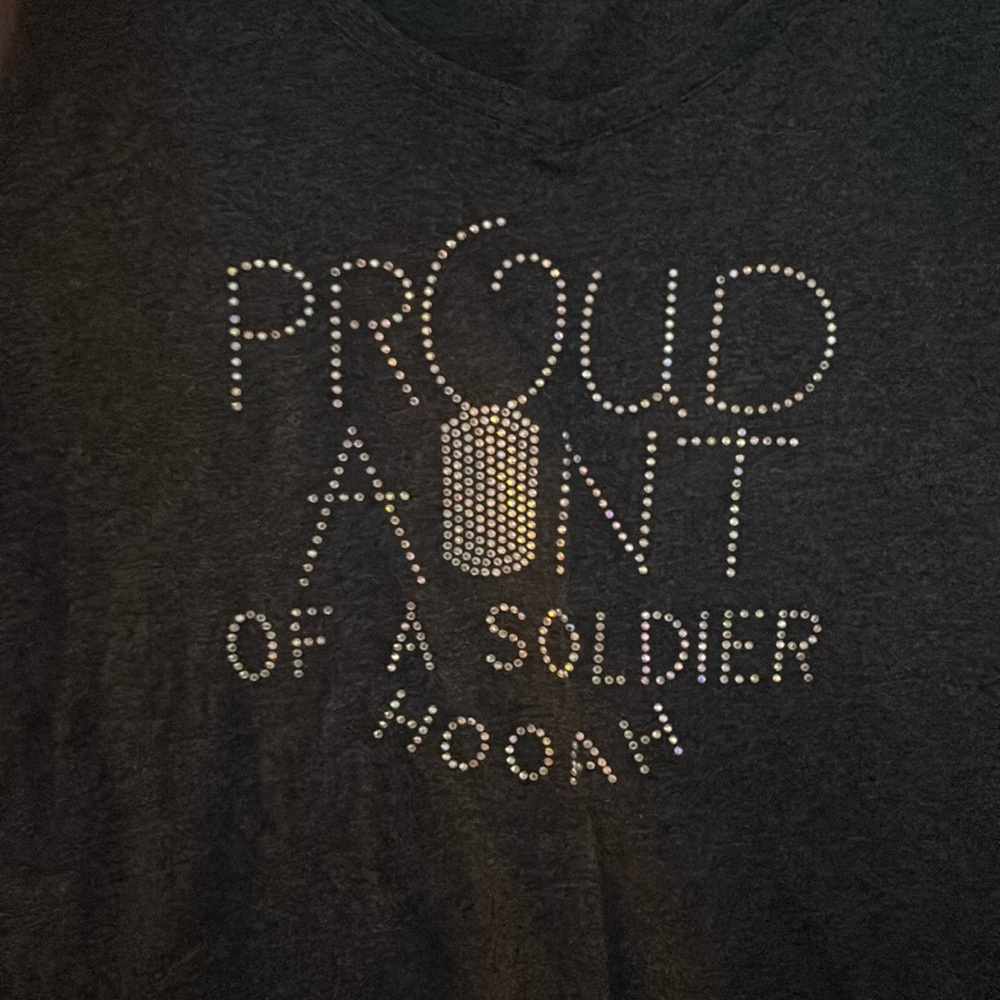Army bling shirt